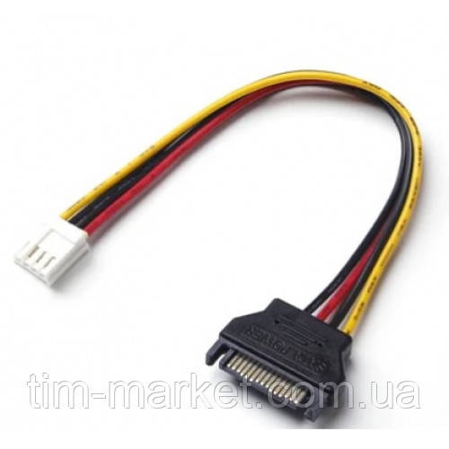 

Переходник питания SATA=>4pin(малый), 0.2m, Пакет