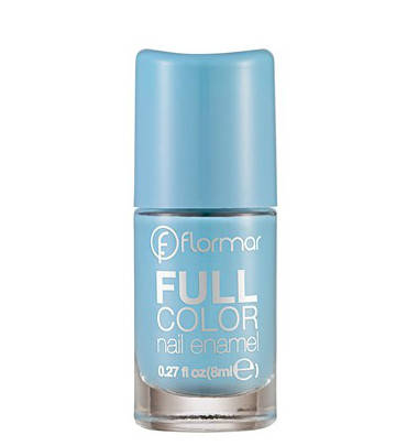 

Flormar Full Color Nail Enamel Лак для ногтей № FC 49, Голубой