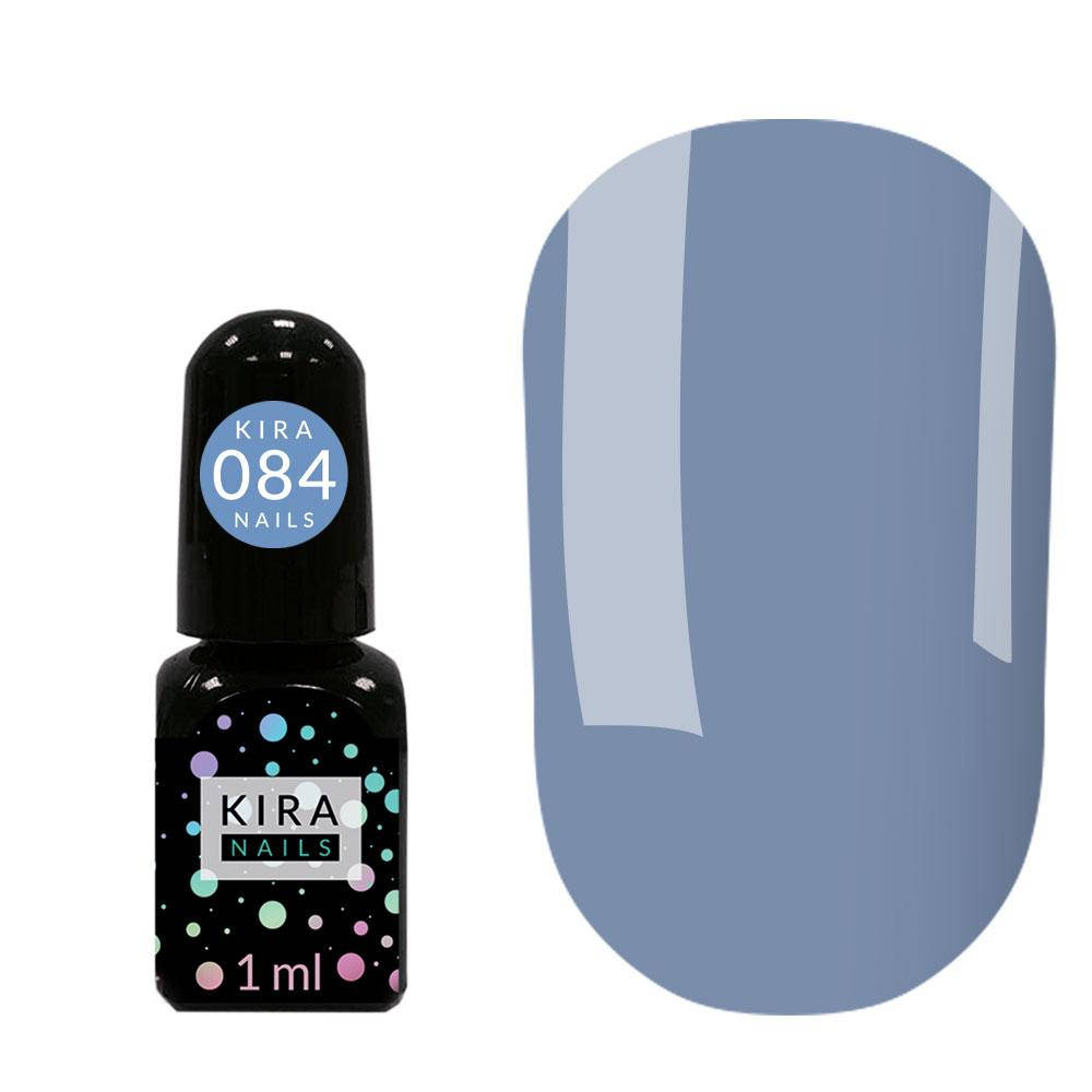 

Гель-лак Kira Nails Mini №084 (васильковый, эмаль), 1 мл
