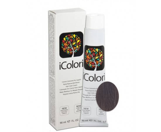 

Крем-краска для окрашивания волос KayPro iColori Hair Care Cream Color 90мл 7.18 холодный шоколадный блонд