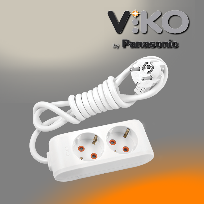 

Удлинитель на 2 гнезда с заземлением (3 м) Multi-let VIKO