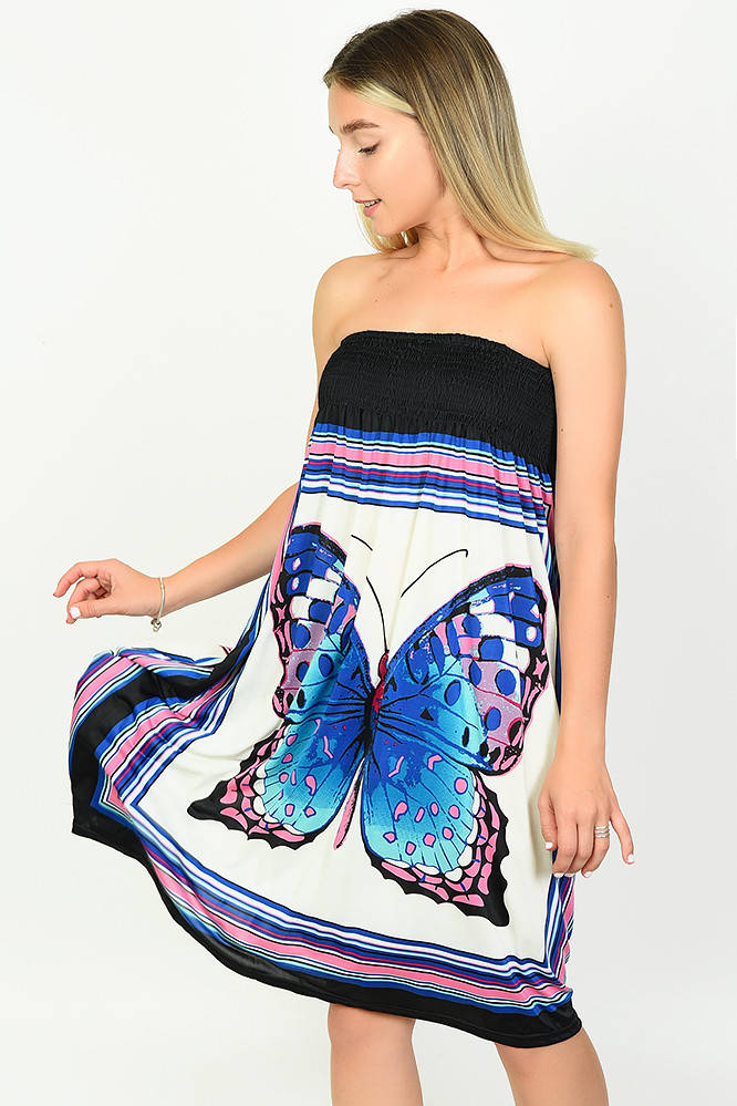 

Сарафан женский синий размер 42-44 ABC 135256M