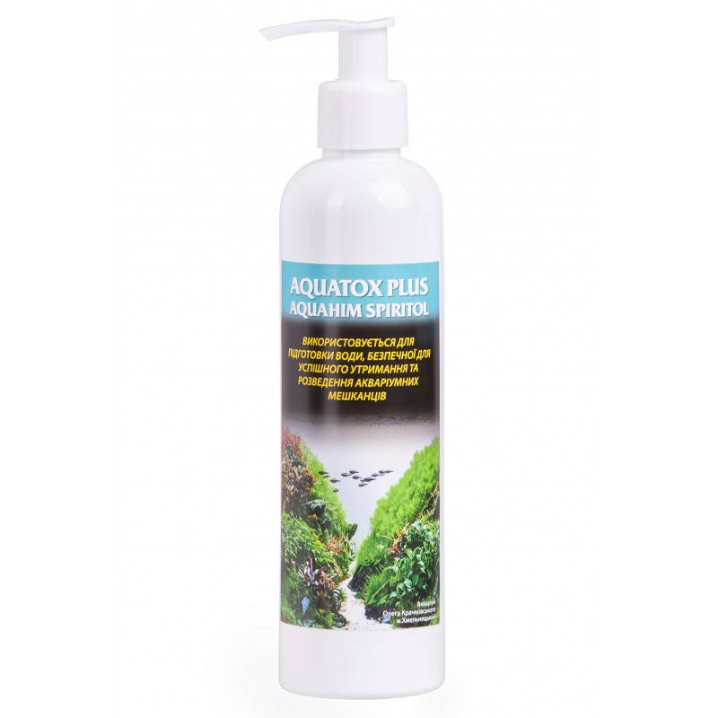 

Кондиціонер акваріумної води TM Aquahim Spiritol АQUATOX PLUS 0.25л.