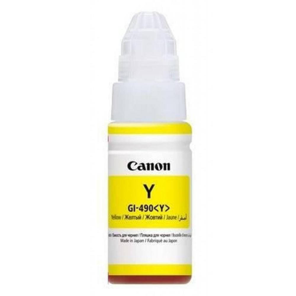 

Водорастворимые чернила для принтера Canon GI-490 Yellow (0666C001)