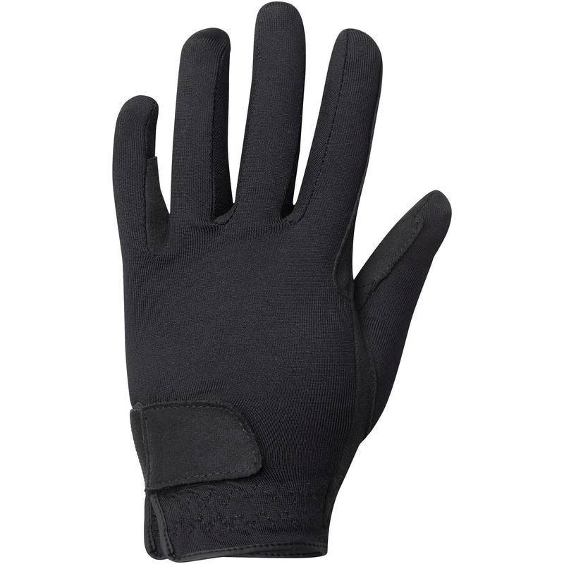 

Перчатки для верховой езды детские Basic Fouganza 8-10 (14,9-17,7 см/ 6,9 см), Черный