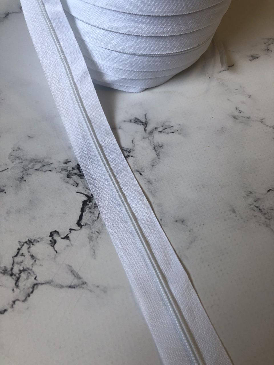 

Застібка (блискавка) рулонна спіральна Т3 Білий