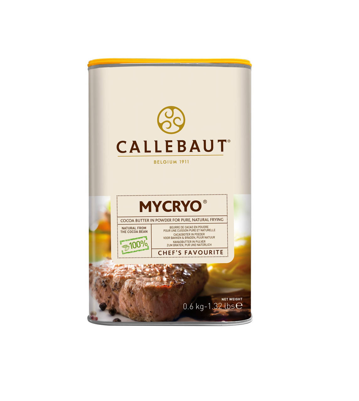 

Какао-масло в порошке 100 г. ТМ "Callebaut"