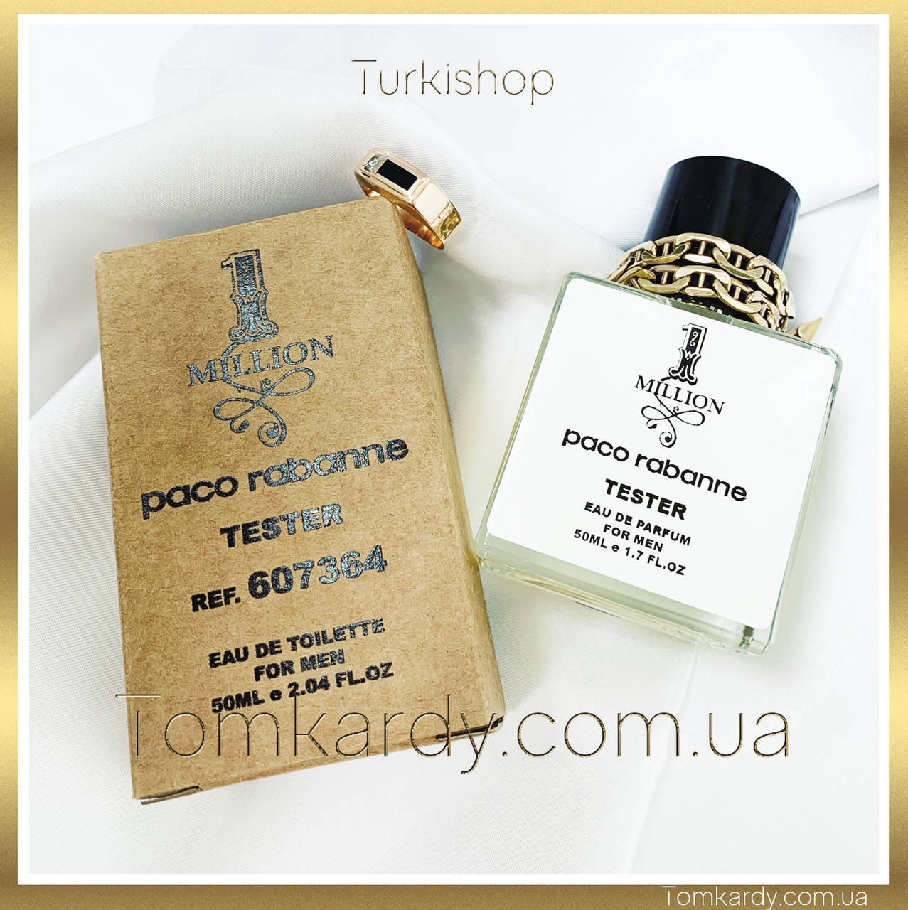 

Мужские духи Paco Rabanne 1 Million [Tester Концентрат] 50 ml. Пако Рабан 1 Миллион (Тестер) 50 мл.
