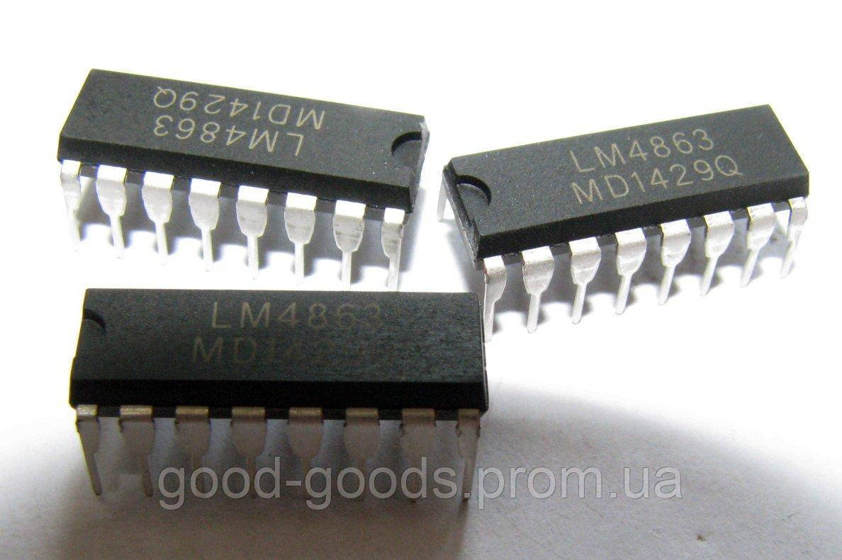 

Микросхема LM4863 DIP16