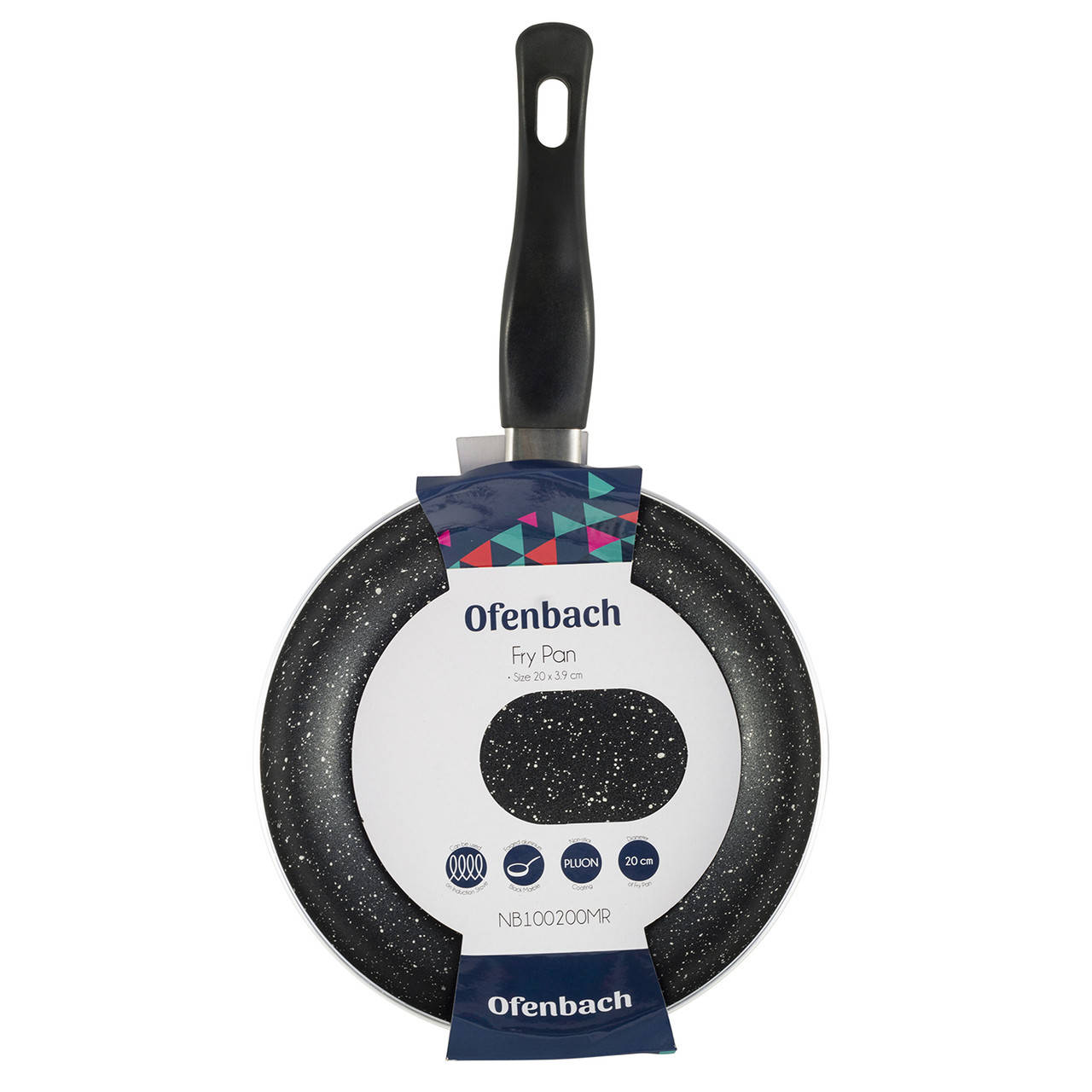 

Сковорода Ofenbach 20см с мраморным покрытием из алюминия без крышки KM-10(1)0200MR