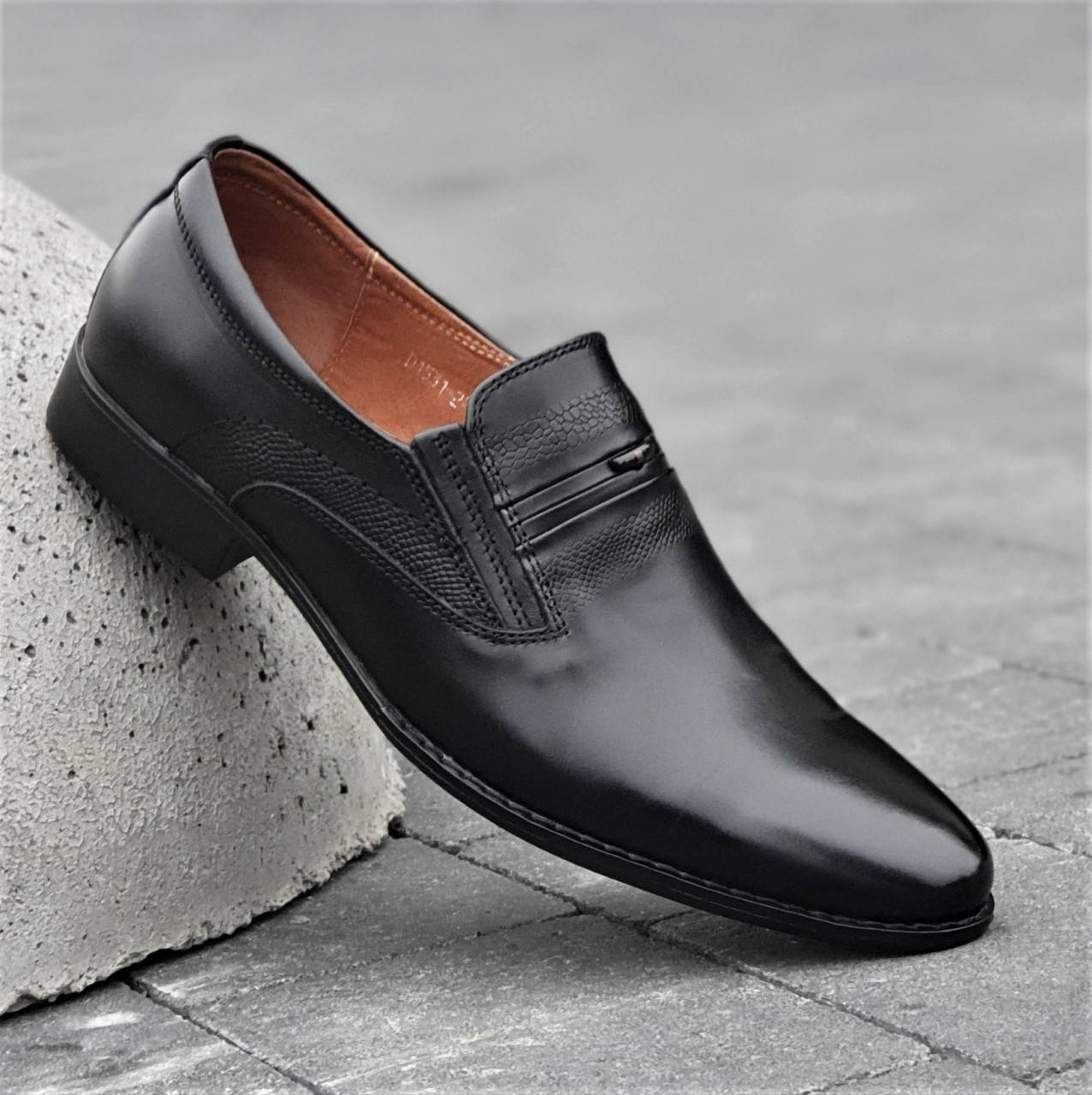 

Туфли мужские классические модельные черные (Код: 1814), Черный