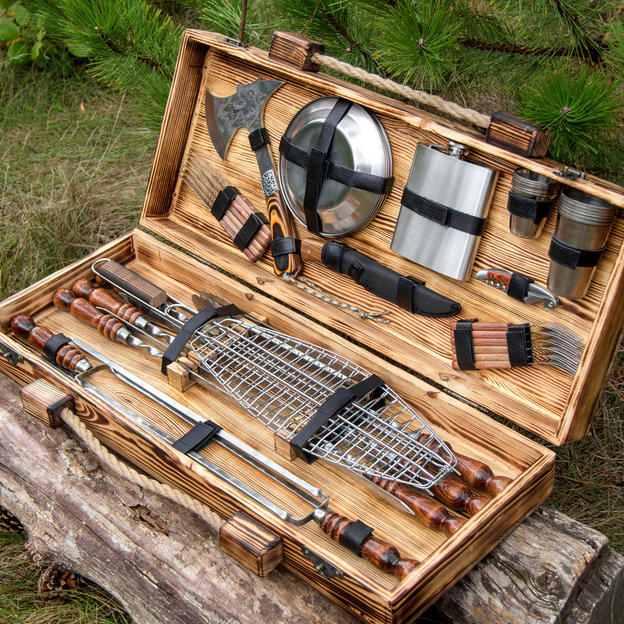 

Набор шампуров "Путешественник"