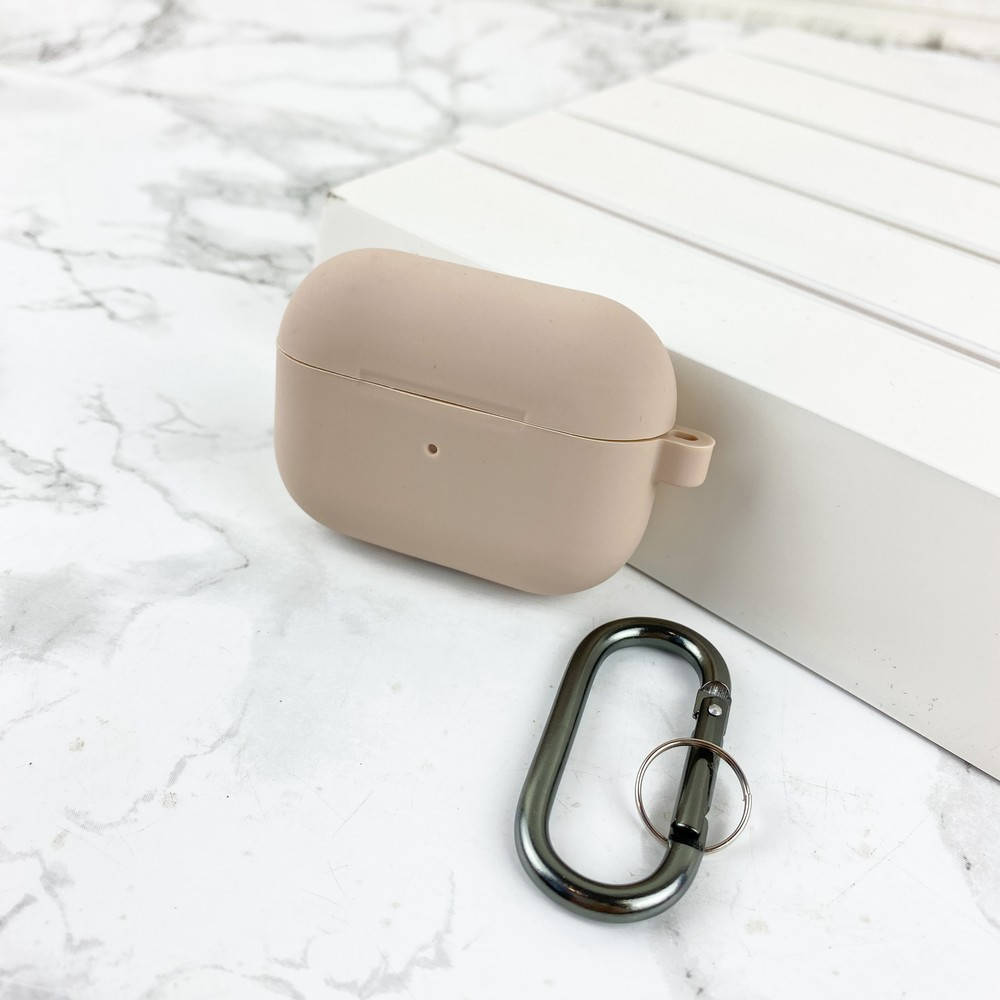 

Чехол Airpods Pro Silicone Case Slim Pink Sand