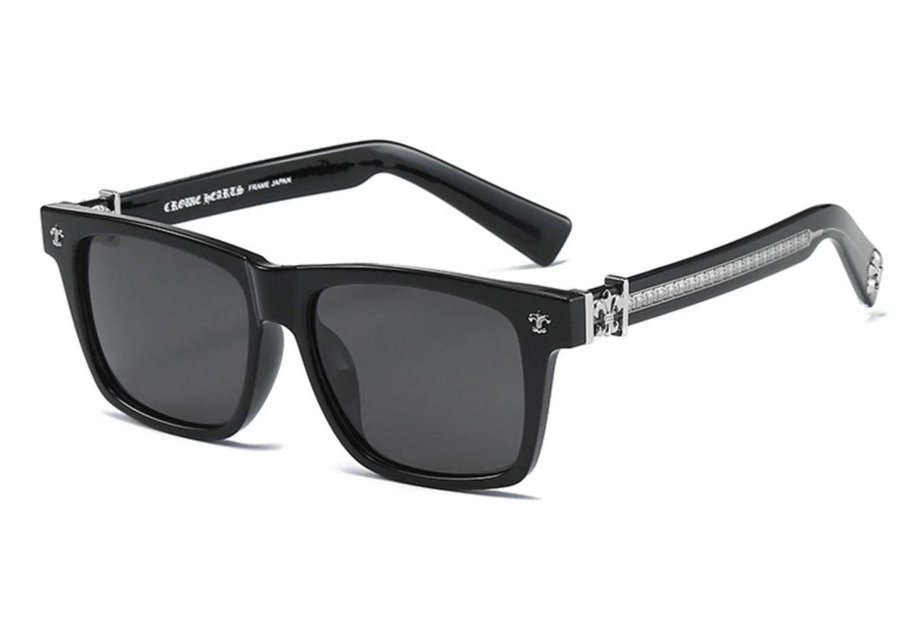

Мужские солнцезащитные очки Chrome Hearts (KLX302-1) polarized, Черный