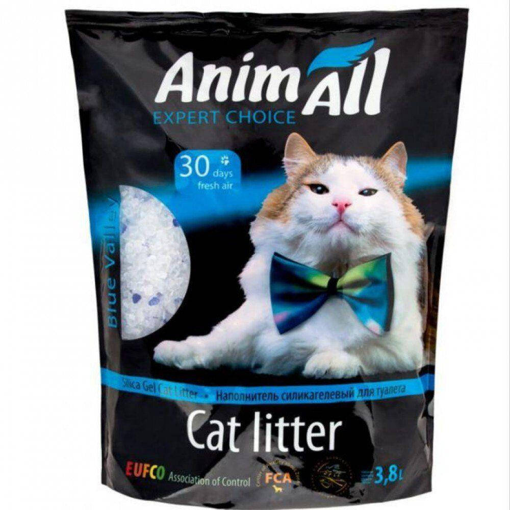 

Силикагелевый наполнитель Animall для котов 3,8л