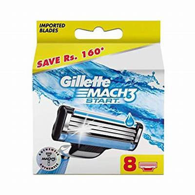 

Сменные кассеты для бритья Gillette Mach3 Start (8)
