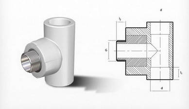 

73221-(25х1/2"х25)Трійник зов.різ. ( 7754025127 )