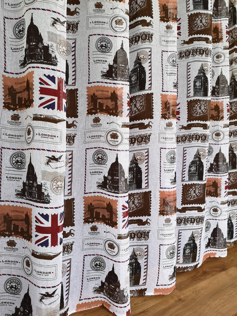 

Тюль лен письмо Лондон остаток 4м.п.