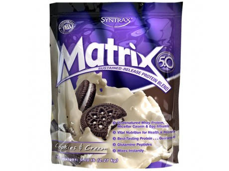 

Протеин Syntrax Matrix 5.0 2.27 кг Печенье-Крем