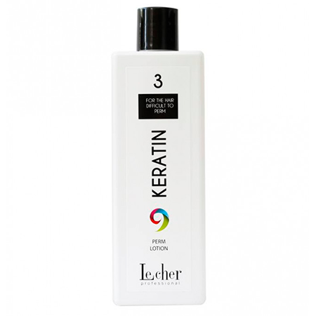 

Средство для перманента № 3 для жестких волос Keratin Perm 500 мл Le Cher