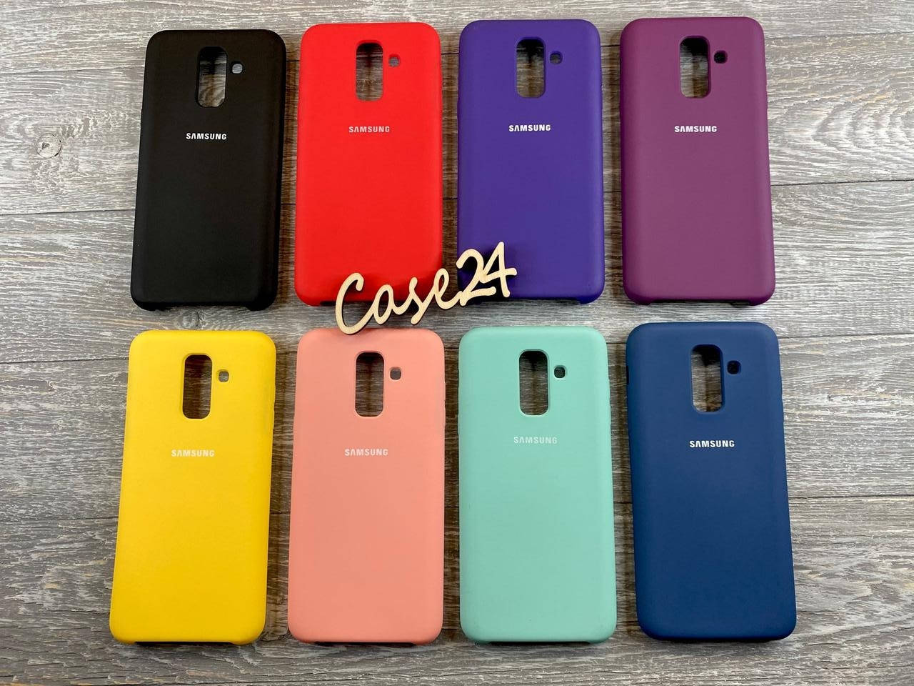 

Чехол Soft touch для Samsung Galaxy A6 Plus 2018 (8 цветов), Разные цвета