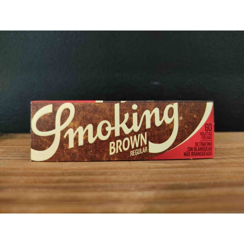 

Сигаретная бумага для самокруток Smoking Brown. Неотбеленная.