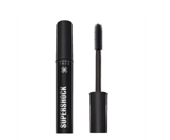 

Объёмная тушь для ресниц»Супершок»Avon, Черный