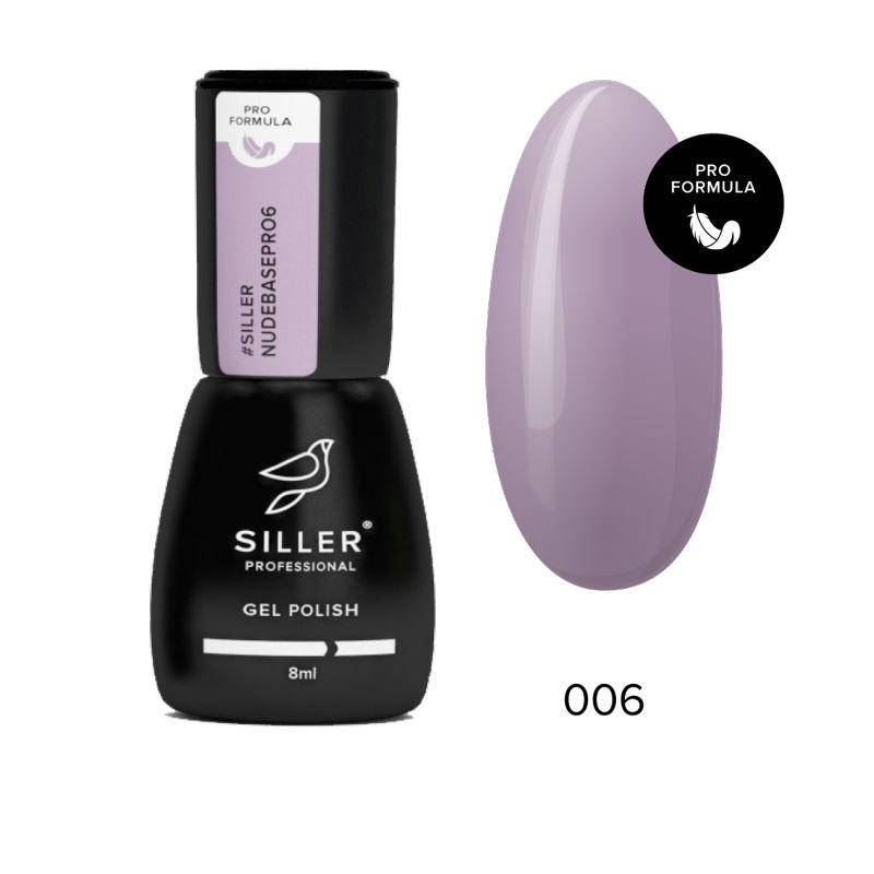 

Siller Nude Pro 6 База камуфлирующая для гель лака 8 мл