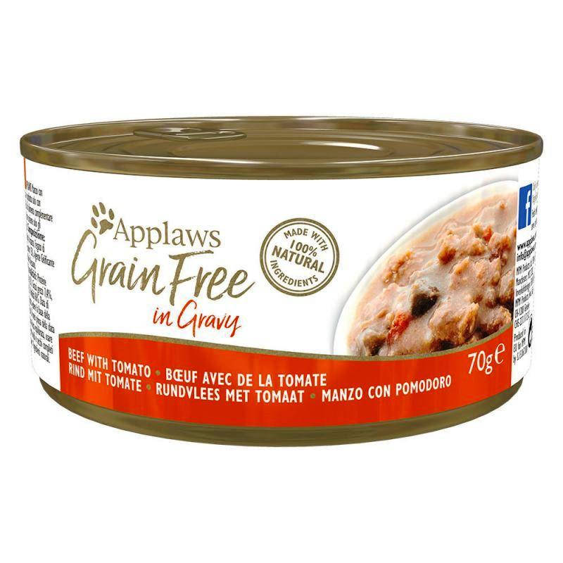 

Applaws GrainFree консервы для кошек Говядина с томатами в соусе