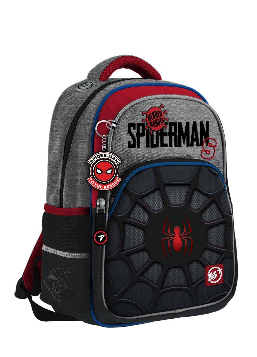 

Рюкзак школьный YES S-40 Marvel.Spider-man (558795), Серый