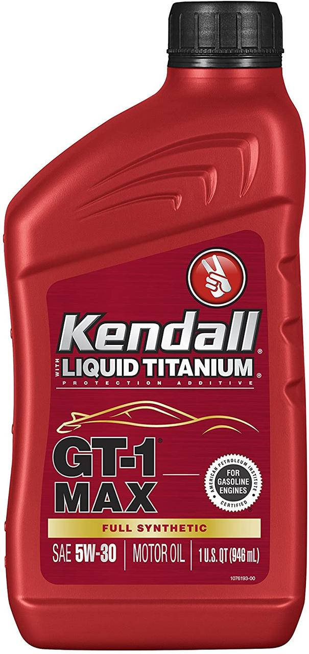 

Моторное масло Kendall GT-1 Max Full Synthetic Liquid Titanium 5w-30 (0,946л)