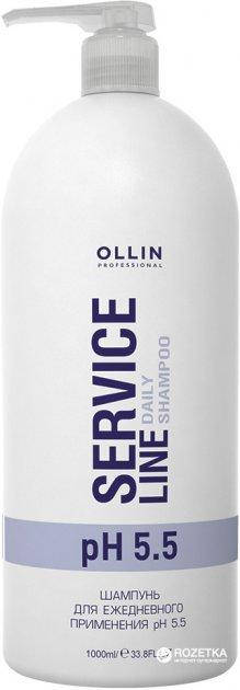 

Шампунь для ежедневного применения рН 5.5 Service Line Daily Shampoo Ollin, 1000 мл