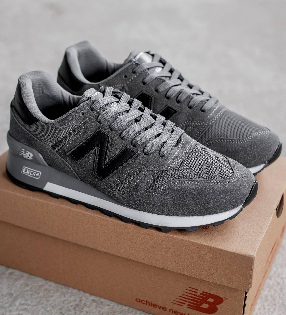 

Кроссовки мужские New Balance classic 1300 серые замшевые кросовки чоловічі, Серый
