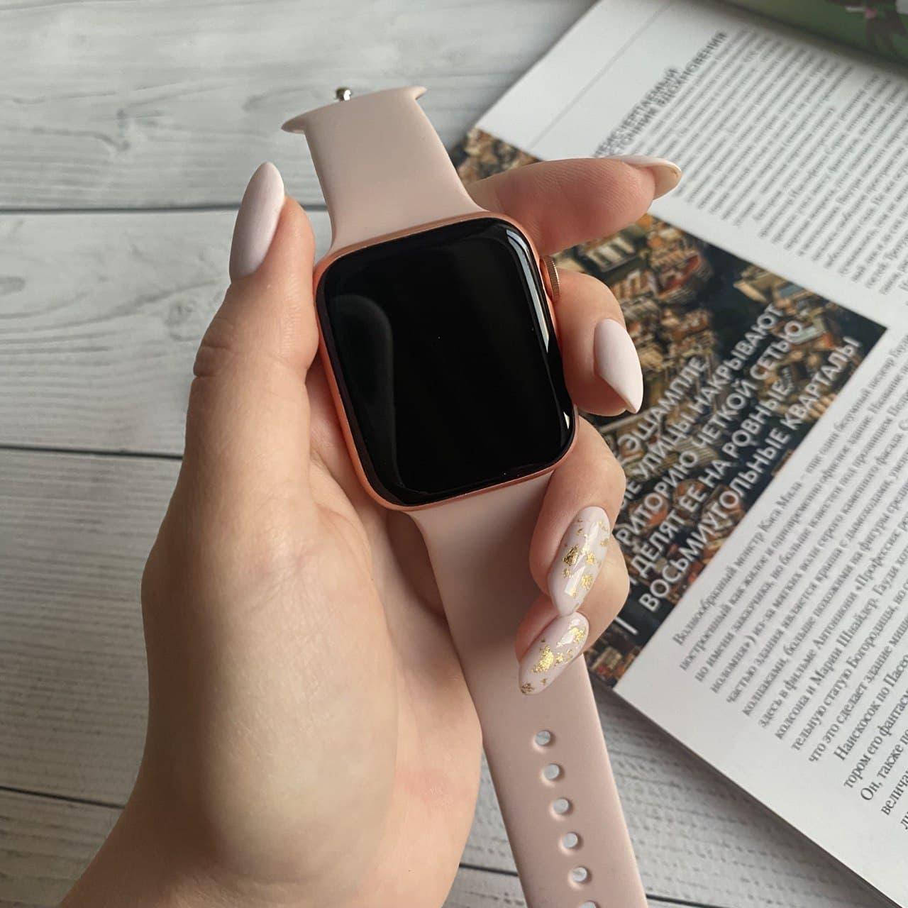 

Смарт часы Т500 plus.Умные часы Smart Watch T500+ В стиле Apple watch розовый