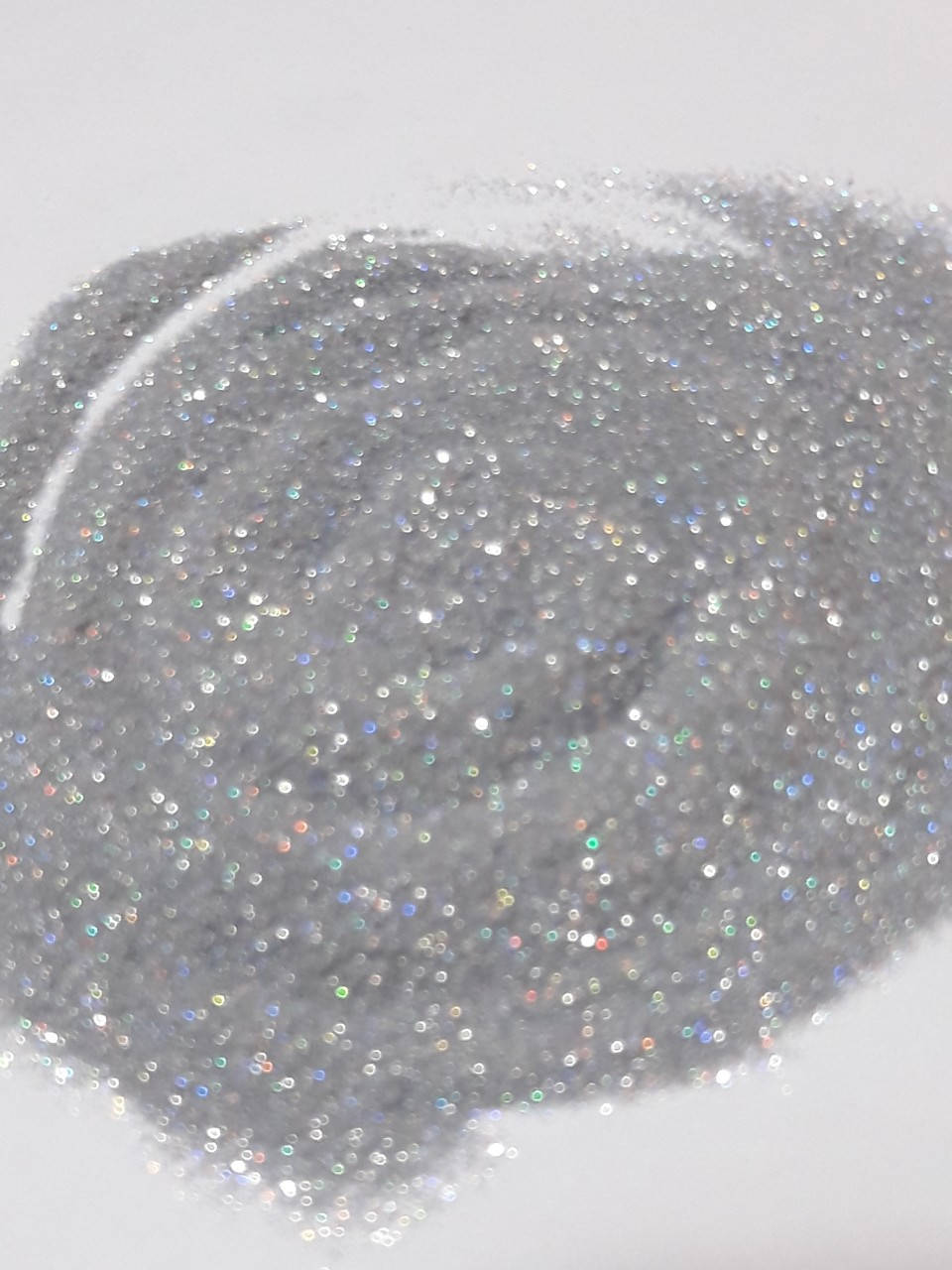 

Голографический глиттер мелкого помола серебро, 3 г