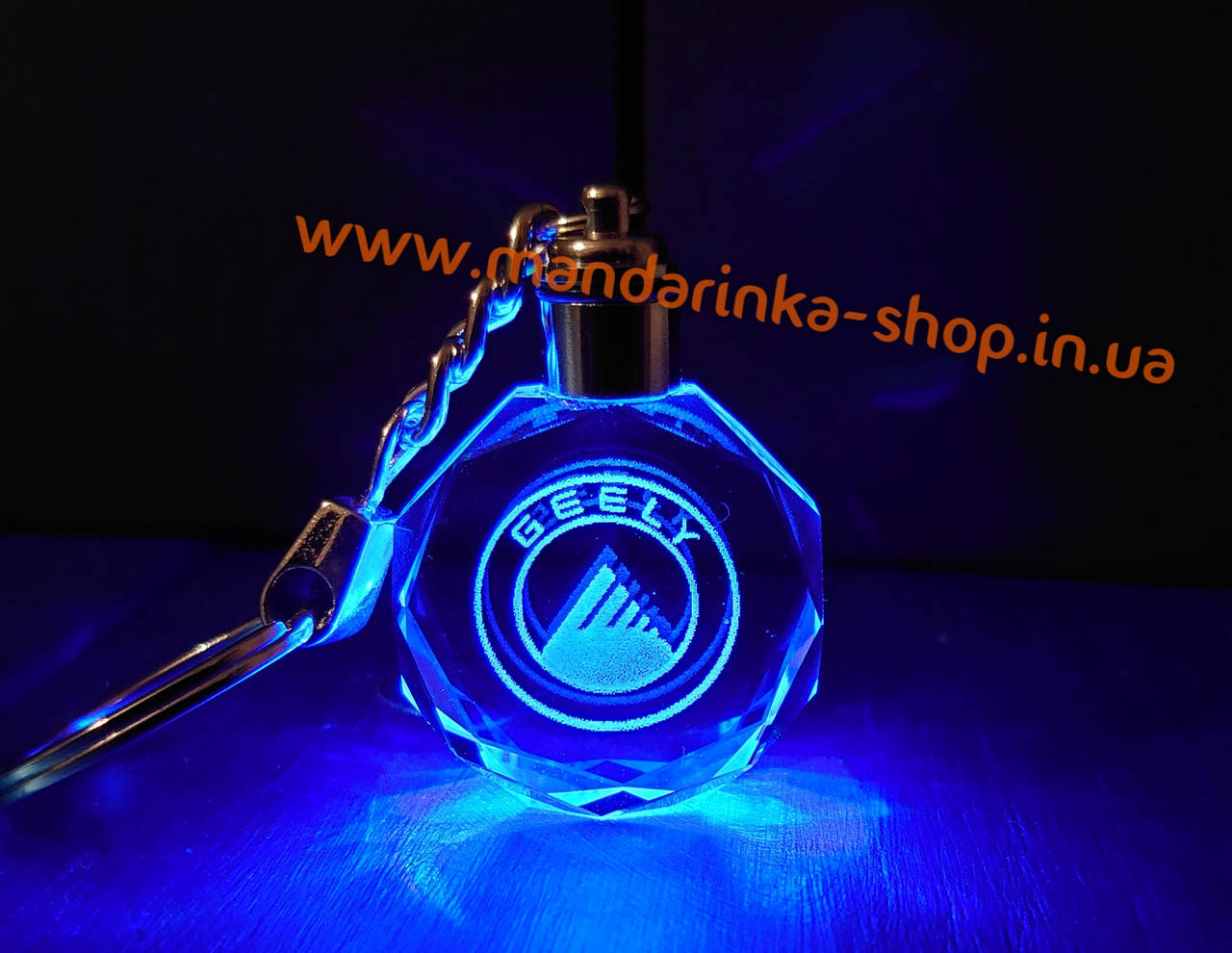 

Led брелок кристалл GEELY