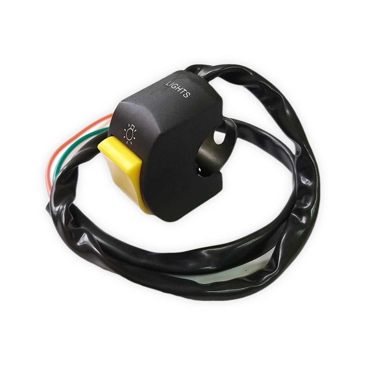 

Кнопка включения света c креплением на руль квадроцикла мотоцикла ATV