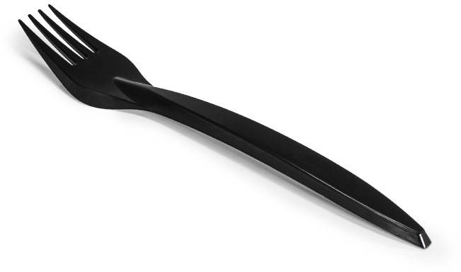 

Виделка чорна ПРЕМІУМ (100шт), Черный