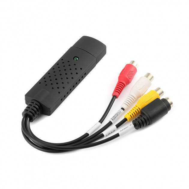 

USB 2.0 карта видеозахвата EasyCap адаптер оцифровка Original Black