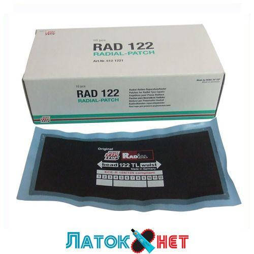 

Ремонтный радиальный пластырь Tl 122 75 х 175мм Tip top Германия