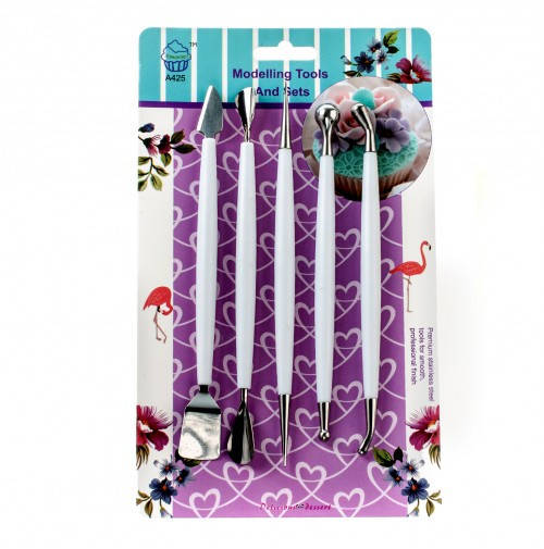 

Набор стеков скульптурных, двухсторонних, металлических, 5 предметов