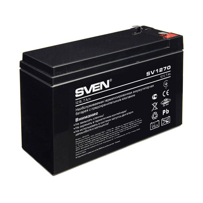

Акумуляторна батарея SVEN SV1270 (12V 7Ah)