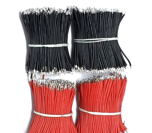 

ПРОВОД СИЛИКОН 22AWG 100ММ 50+50 ШТУК R+BLK