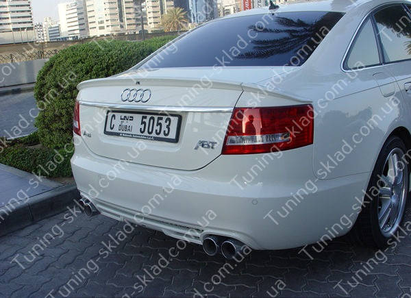 

Спойлер Ауди А6 С6 (спойлер на крышку багажника Audi A6 C6)