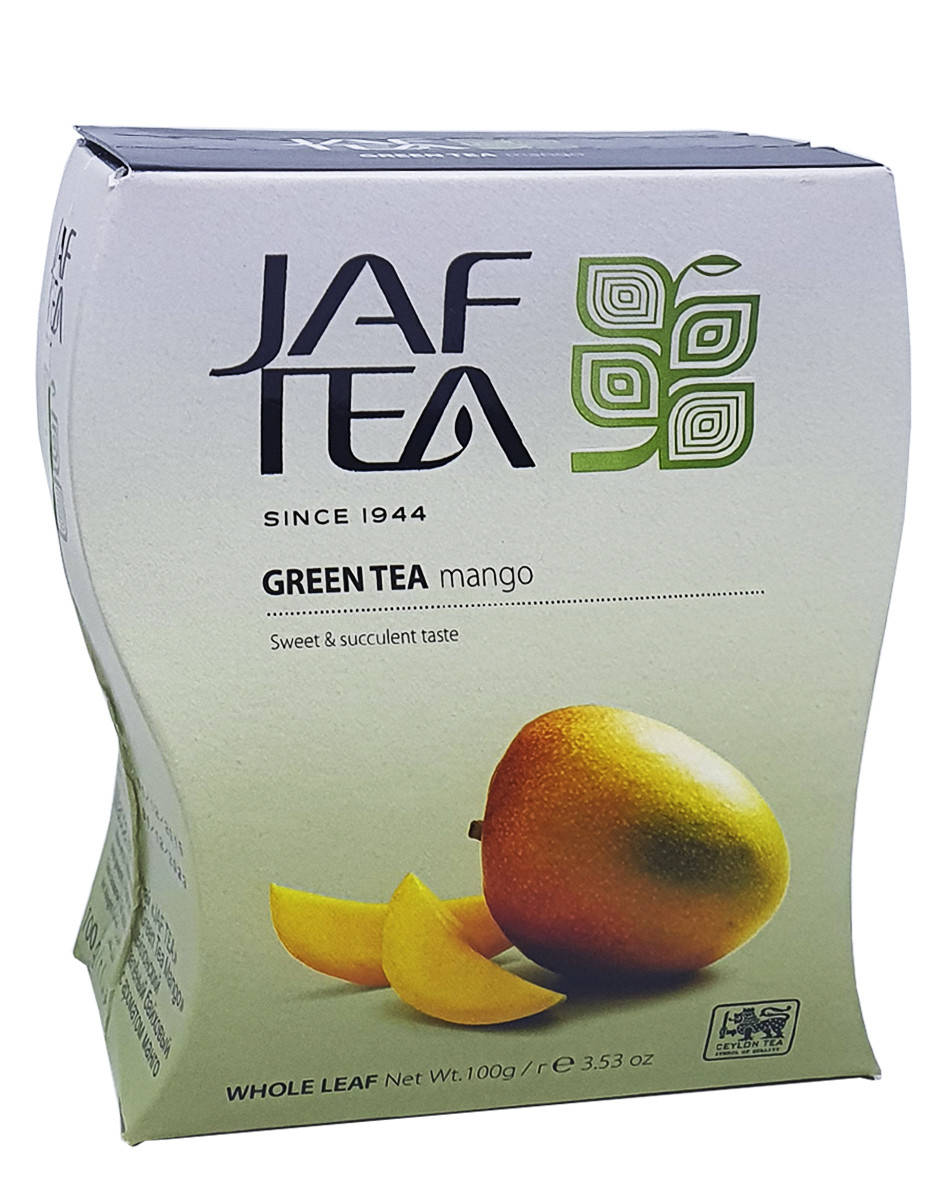 

Чай зелений з ароматом манго Jaf Tea Mango 100г (54097)