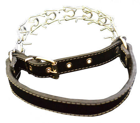 

Ошейник строгий комбинированый для собак НЖР НЖР №4 60-68 см, 30см водилка