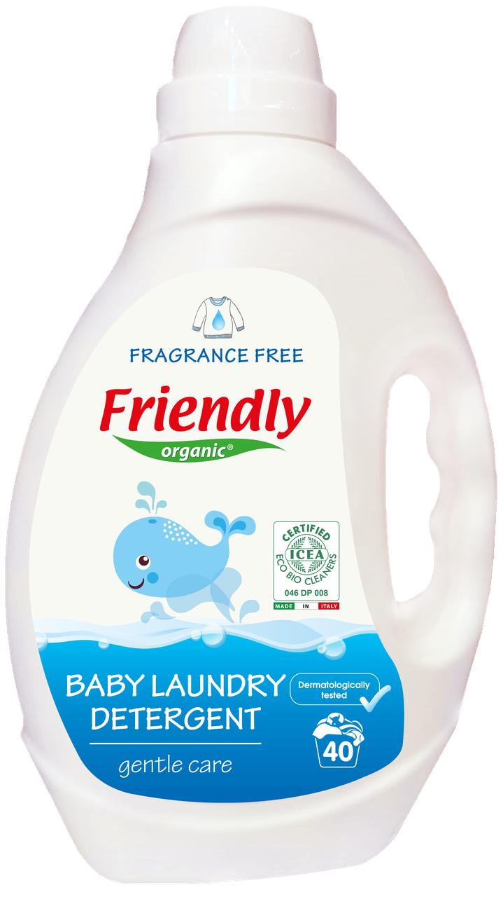 

Органический жидкий стиральный порошок Friendly Organic без запаха 2000 мл (40 стирок)
