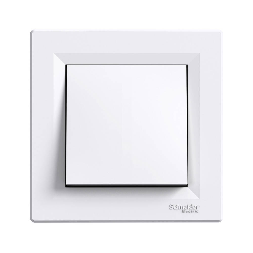 

Выключатель одноклавишный Schneider Electric Asfora EPH0100121 белый
