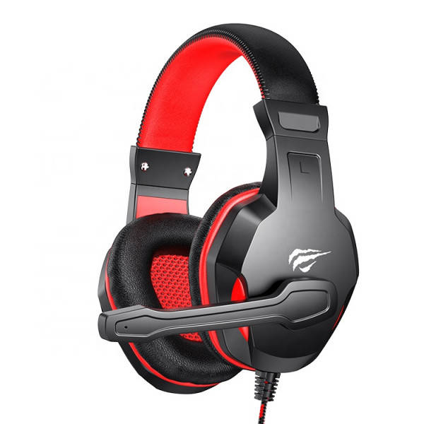 

Ігрові навушники з мікрофоном HAVIT HV-H763d Black/Red 3.5мм