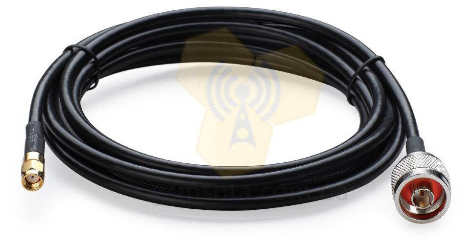 

Кабельная сборка RG-58 с разъемами N-male и SMA-male (10 м)